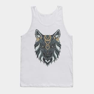 Golden Wolf Tank Top